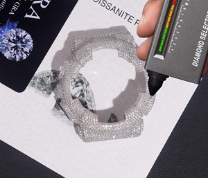 Rockstar Inspired Iced <b>Watch</b> <b>Case</b> Mod Kit Stainless Steel Octagonal Street Fashion Hip Hop Timepiece Frame Upgrade Design - Product Image 2