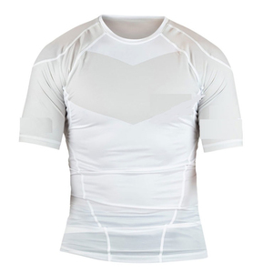 Chemises de compression anti-UV unisexes en polyester/nylon 2026 avec manches courtes/longues personnalisées, tissu 160g - Product Image 2