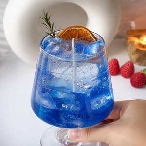 Cocktail Glass <b>Candle</b> <b>Set</b> Gel Wax Decorative Scented <b>Candle</b> Elegant Home Decor Wedding <b>Gift</b> Aromatherapy Eco-Friendly Modern - Product Image 4