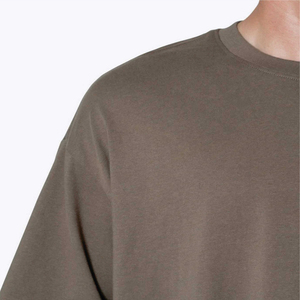 Camiseta Casual de Lona 100% Algodón, de Alta Calidad, Hecha a Medida, Cuello Redondo, Secado Rápido, Corte Regular, Diseño Liso para Hombre - Product Image 6