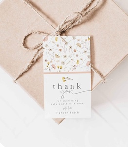 Luxury Handmade Paper Swing Tags for Fashion Retail Accessories and Gift Uses Hang Tags <b>Shoes</b> Bags Clothing Product Uses 2026 - Product Image 1