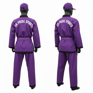 Uniformes de Karate y BJJ de la Mejor Calidad, Trajes de Artes Marciales Personalizados para Adultos, Uniformes de Taekwondo Ligeros de Spandex/Poliéster - Product Image 3
