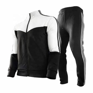 New Arrival Homme Men's Casual Melegito Sets Splicing Tracksuit Spordidress Zipper Hoodies & Pants Sportswear Traningsoverall - Product Image 5