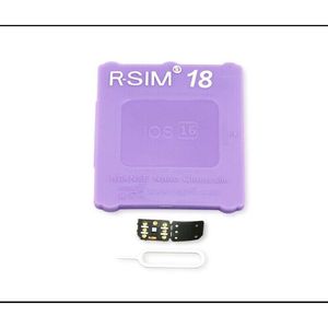 Scheda di sblocco Nano R-SIM18 per iPhone 14 Plus 13 12 11 Pro Max X XR IOS 16 prodotto per scheda telefonica - Product Image 4