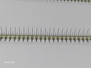 Extensions de cils préfabriquées de haute qualité en gros, bouquets effilés 2D-20D, tailles mixtes C/D/CC/M/L, courbure, synthétiques PBT coréens, tendance du moment - Product Image 3