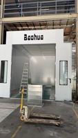 Système de chauffage au diesel Riello modèle Baohua 700 homologué CE pour cabine de peinture automobile, température de séchage maximale 80°C, éclairage LED