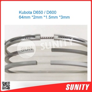 Đài Loan SUNITY D600 <span class=keywords><strong>Piston</strong></span> Ring <span class=keywords><strong>64Mm</strong></span> Cho Bộ Phận Động Cơ Nông Nghiệp Kubota - Product Image 4