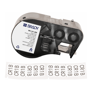 For Brady Nylon Flag <b>Labels</b> with Aggressive Adhesive for M4/M5 <b>Cable</b> <b>Labeling</b> - Product Image 2