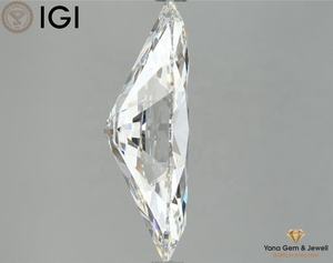 4.00 CT Lab Grown Marquise Forme Diamant E Couleur VVS2 Charité 16.36 MM avec Certificat IGI pour Bijoux - Product Image 4