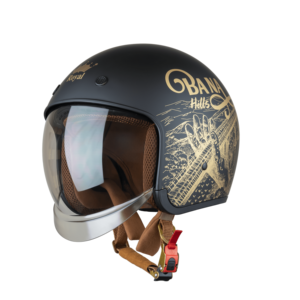 Casco de motocicleta de cara abierta ABS ROYAL M139 avanzado del fabricante de Vietnam con visera nueva de alta calidad a buen precio - Product Image 3