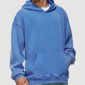 Sweat-shirt à capuche personnalisé en molleton de coton doux, coupe classique, avec poche, pour homme, hiver, écologique, vente en gros, OEM - Product Image 2
