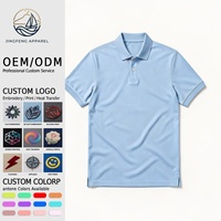 Polo en piqué 100 % coton à fibres extra longues 210 GSM UPF50+ respirant pour homme, personnalisable avec logo, vente en gros, vierge