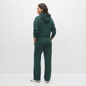 Conjunto de Chándal de Maternidad para Mujer, Chándal de Maternidad Grueso de 2 Piezas, 100% Algodón, Sudadera con Capucha y Pantalones Deportivos para Invierno - Product Image 2