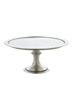 Classic Design Two-Tier Metal <b>Cake</b> Stand with <b>Gold</b> Finish and Bow <b>Top</b> Design - Product Image 5