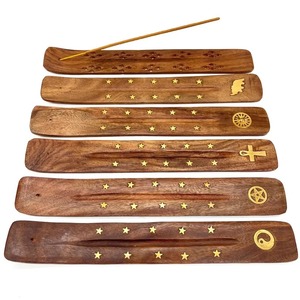 เตาเผาเครื่องหอมไม้ทำมือ ลายมูบาคาราสวยงาม กล่องใส่เครื่องหอมสำหรับใช้ในบ้าน สำนักงาน มัสยิด หรือในพิธีทางศาสนา - Product Image 1