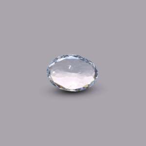 Handcrafted 45 Carat Natural Sky Blue Aquamarine Oval Cabochon Loose Gemstone for Fine Jewelry - Product Image 2