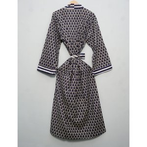 Kimono Hecho a Mano para Mujer, 100% Algodón, Estampado Floral Único, Estilo Japonés, Talla Única, Ropa de Playa Informal de Verano, Ropa de Dormir - Product Image 5