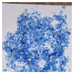 Lascas de PET Verdes, Material Limpio Lavado en Caliente para Reciclaje de Fibras y Hilos de Poliéster para Fábricas - Product Image 2