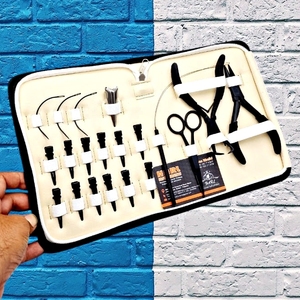 Professional Stainless Steel Hair Extension <b>Tools</b> Kit with Pliers for Installation & Removal Reusable Beauty Salon Supplies - Product Image 6