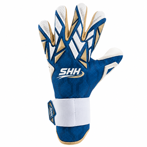 Guantes Deportivos Tácticos SHH Azul Blanco, Largos, Material de Plumas de Pavo, Diseño Duradero, Impresión por Transferencia de Calor, Ciclismo, Aire Libre - Product Image 2