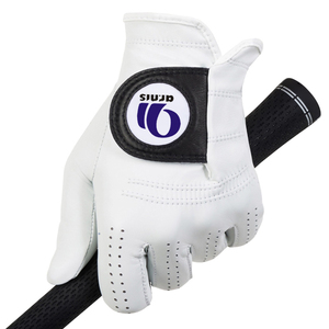 Guantes de Golf de Piel de Cabra Blanca para Hombre, Transpirables, de Alta Calidad, para Mano Derecha, Talla S, con Logotipo Personalizable para Deportes - Product Image 2