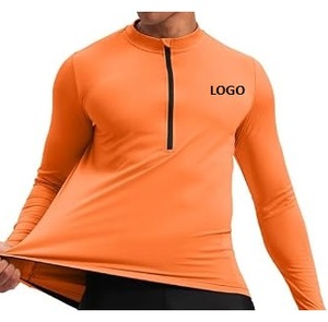 Camiseta Profesional de Motocross MTB para Ciclismo, Bicicleta, Descenso, Ropa Deportiva Blanca con Cierre de Cremallera de Cuarto, Nombre del Equipo de Carreras en la Camiseta - Product Image 3