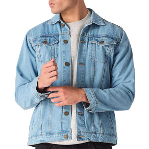 Acid Wash Denim <b>Jackets</b> Designed For Vintage Fashion And Streetwear Looks - Product Image 4