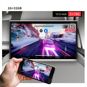 12.5 "taxi tựa đầu video quảng cáo ghế màn hình USB sạc Android quảng cáo Máy nghe nhạc taxi quảng cáo màn hình trong tựa đầu - Product Image 2