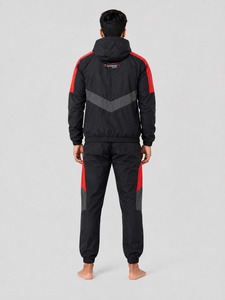 Ensemble de survêtement coupe-vent pour homme, durable, confortable, respirant, écologique, décontracté, avec logo personnalisé - Product Image 5