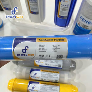 Vente en gros de pièces de filtre à eau RO domestiques Réservoir de stockage d'eau manuel sous pression en plastique sans réservoir pour purificateur d'eau par osmose inverse - Product Image 5