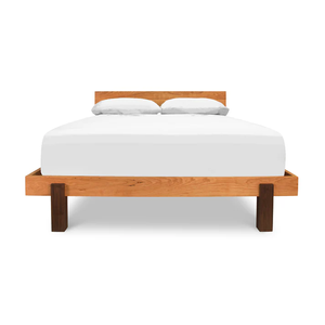 Architectural KD Solid Wood <b>Bed</b> <b>Frame</b> | Minimalist Flat Pack Bedroom Furniture India - Product Image 4