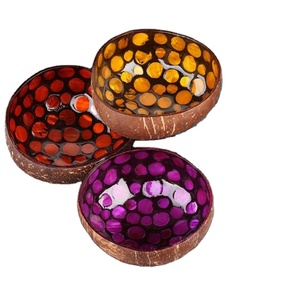 GRAN CANTIDAD DISTRIBUCIÓN CUENCOS DE COCO LACADOS ALTA CALIDAD DE VIETNAM EN EL EXTRANJERO - Product Image 1