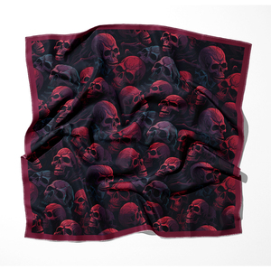 Wholesale Custom Logo Men Square Bandanna Lightweight Breathable Neck <b>Scarf</b> Head Wrap Face Cover Casual Wear 50x50cm Silk - Product Image 3