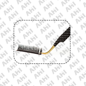 Pinzas para Pestañas con Punta de Fibra de Acero Inoxidable, Antiestáticas, Duraderas, con Punta Serrada, para Extensión de Pestañas, Marca Privada Personalizada - Product Image 4