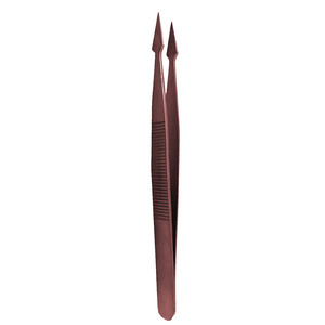 แหนบคีบเศษกระดูกคุณภาพสูง Carmalt Splinter แบบตรง ขนาด 4.5 นิ้ว ผลิตจากโลหะเหล็กเคลือบทองแดง แหนบคีบเศษกระดูก Carmalt Splinter สำหรับการผ่าตัด แหนบคีบเศษกระดูกแบบใช้มือ - Product Image 1