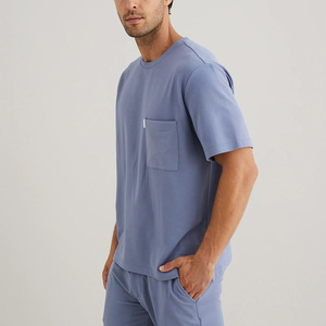 Custom Mens Medical Scrub Shirts Hospital Nursing Uniform Tops Supplier Pakistan OEM Export Worldwide Markets - Product Image 2