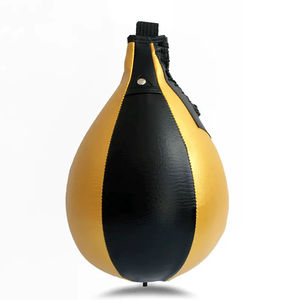 Ballon de vitesse de boxe d'entraînement en cuir, réglable en hauteur, écologique, design personnalisé, vente en gros, le plus vendu - Product Image 4