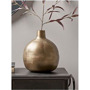 Handmade Vintage Gold Finish Iron <b>Vase</b> Wholesale <b>Decorative</b> Metal Flower Pot Modern Luxury Home Living Room Tabletop Decor <b>Vases</b> - Product Image 2