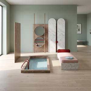 Dalles de pierre frittée en porcelaine Arabescato Bianco Slim 1200x2400mm pour salles de bain de luxe et projets muraux à motifs. - Product Image 4