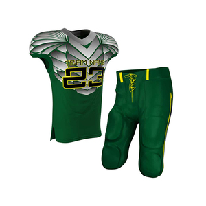 Uniforme de Fútbol Americano Personalizado de Diferentes Estilos y Colores, Cómodo y de Secado Rápido - Product Image 1