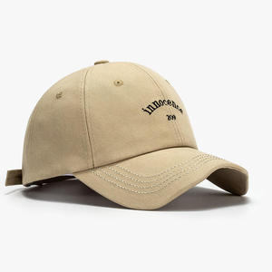 Embroidered <b>Black</b> <b>Baseball</b> <b>Cap</b> Unisex Casual Style Adjustable Cotton Hat Adult Size 58-60CM - Product Image 3