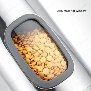 Stainless Steel Food Storage <b>Containers</b> Rectangular Airtight Minimalist Design Heavy Gauge Metal Kitchen Bin - Product Image 4