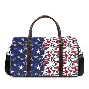 Sac de voyage à main personnalisé de grande capacité, respirant, tendance et décontracté, pour marque privée sur mesure - Product Image 4