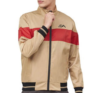 Chaquetas Cortavientos de Invierno para Hombre, Ligeras, con Cuello Alto, Logotipo Frontal, Capucha, Ecológicas y Transpirables - Product Image 1