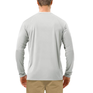 Nouveau T-shirt à manches longues pour homme, coupe ajustée, pour l'été, respirant, séchage rapide, style décontracté, T-shirt à manches longues personnalisé - Product Image 4