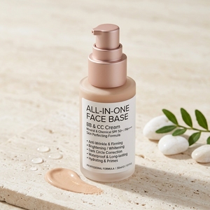 Crema BB y CC Más Vendida, Cosmético OEM, Mineral, Químico, Antiarrugas, Blanqueador, Antiojeras, Maquillaje a Prueba de Agua, Base de Maquillaje Facial - Product Image 2
