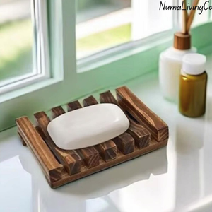 Soporte para Jabón de Madera con Orificios de Drenaje, para Baño, Ducha y Cocina, Marca Barkah Star, Superventas - Product Image 4