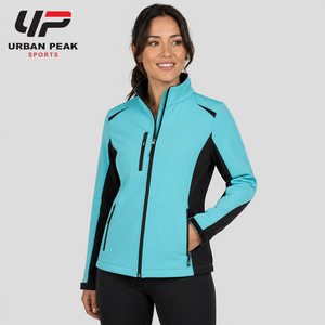 Premium <b>Women</b> Softshell <b>Jacket</b> Offering <b>Lightweight</b> Comfort Functional Details And Contemporary Styling For Versatile Outdoor - Product Image 1