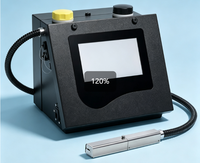Imprimante jet d'encre industrielle CIJ UX-160W H reconditionnée pour le codage par lots, la date d'expiration et les codes-barres des emballages