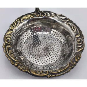 Coffee <b>Tea</b> Espresso Strainer Tabletop Home Utensil Shiny Polished <b>Tea</b> Strainer Teapot <b>Loose</b> <b>Tea</b> Filter <b>Infuser</b> Brass Made - Product Image 6